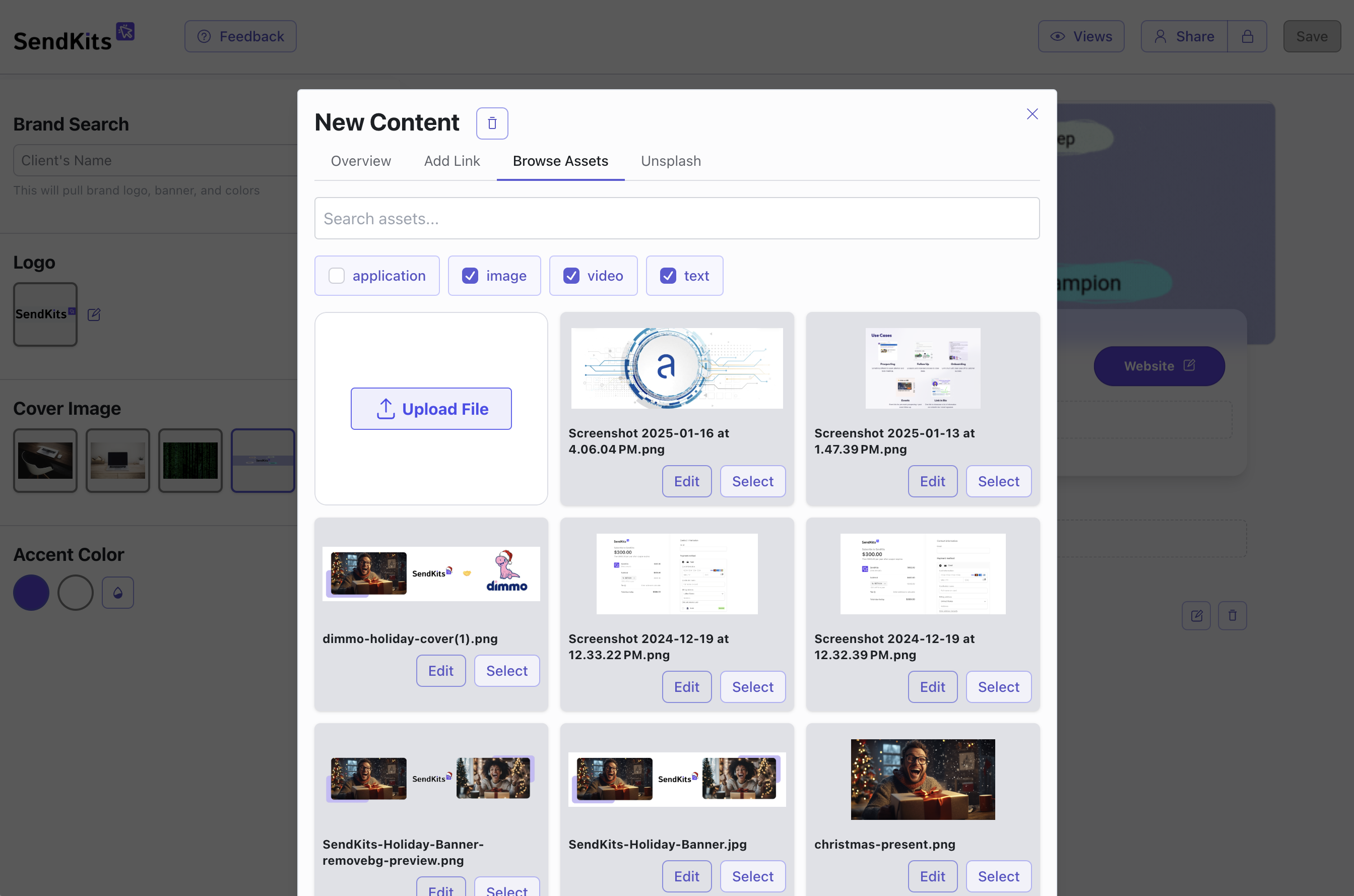 Screenshot of Asset Manager 2