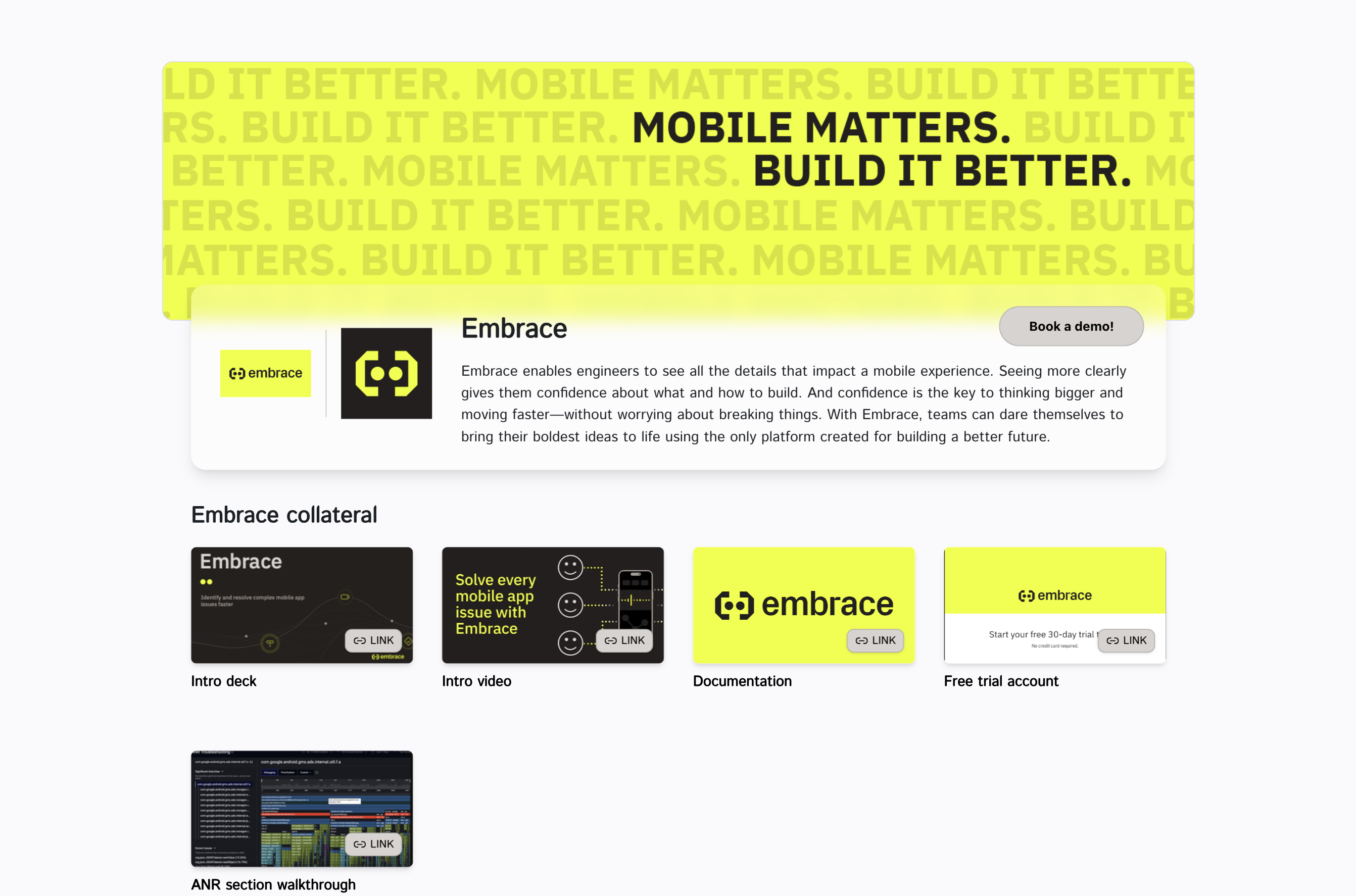 Screenshot of Demo Kit 2
